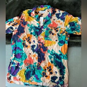 Men’s Urban Outfitters button down polo shirt